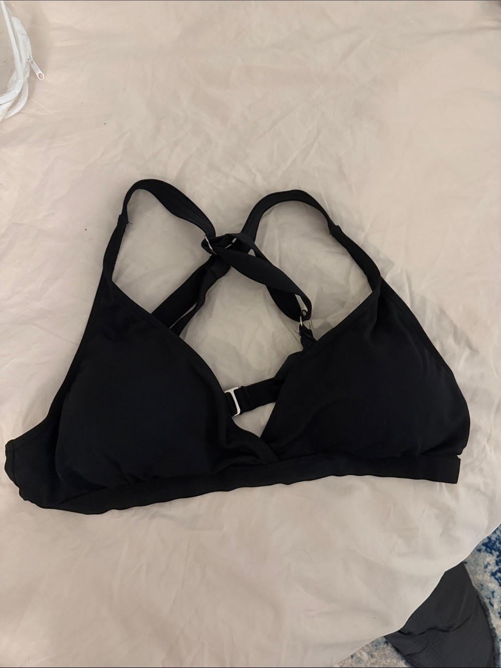 Black bikini top